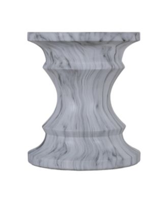 Streamdale Cement Outdoor Accent Table - Terrazzo Style