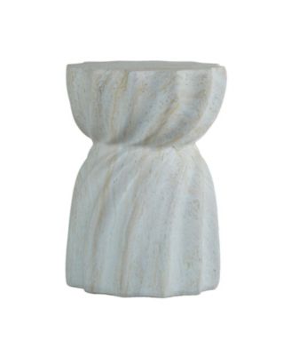 Streamdale Cement Outdoor Accent Table - Terrazzo Style