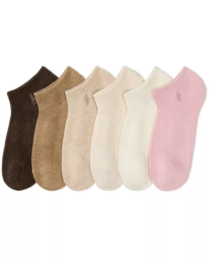 Women's 6-Pk. Cushion Low-Cut Socks