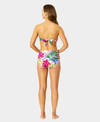 Women's Liz Printed Twist Bandeau Bra