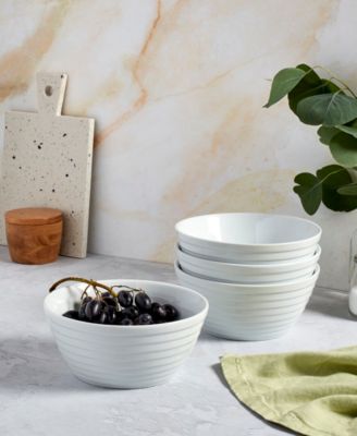 Textured Round Bowls, Set of 4