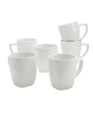 Tabletops Gallery - Chic Round Mugs, Set of 6