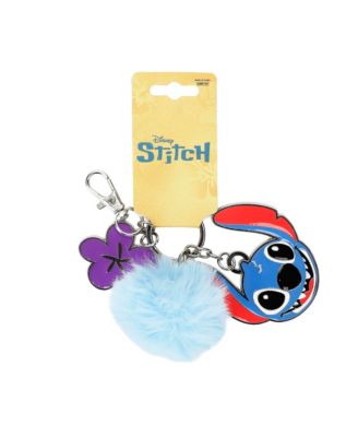 Lilo & Stitch Multi-Charm and Pom Pom Keychain