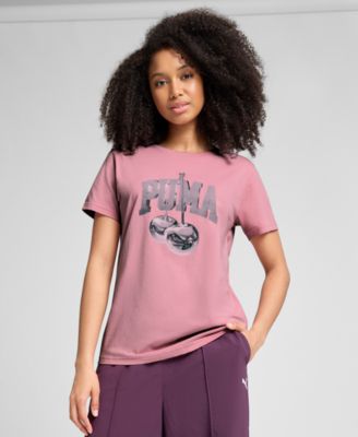 Women's Cherry Crewneck Graphic T-Shirt