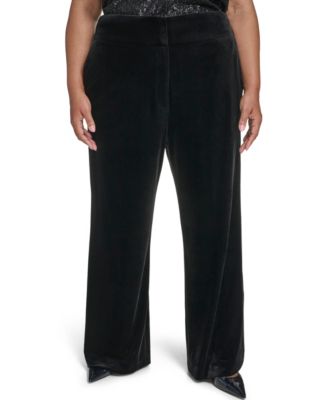 Calvin Klein - Plus Size Wide Leg Pants