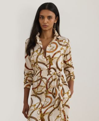 Petite Fayella Long Sleeve Shirt Dress