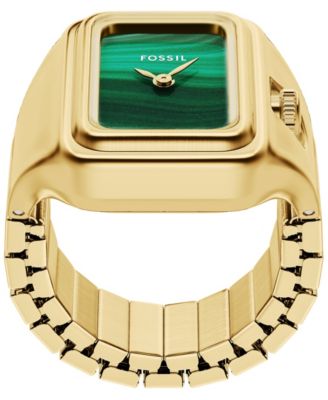 Women's Raquel Watch Ring Two-Hand Gold-Tone Stainless Steel Watch, 14mm