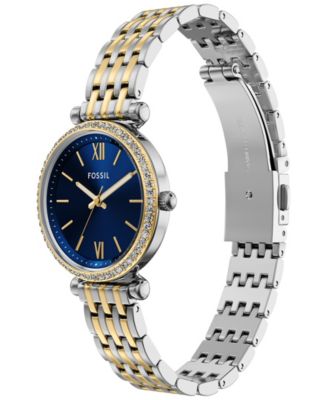 Women's Carlie Three-Hand Two-Tone Stainless Steel Watch, 28mm
