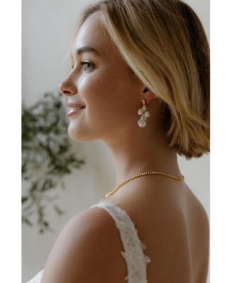 Astoria Freshwater Pearl Drop Earrings