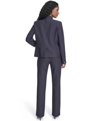 Women's Open Front Striped Blazer