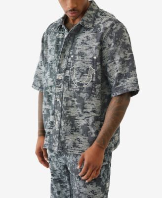 Men's Super Oversized Short-Sleeve Shirt