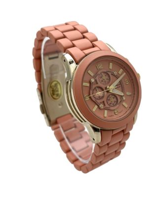 Coral Soft Band Lightweight Every Day Soft Colors Women Watch
