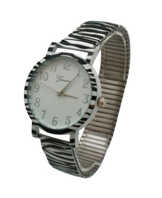 Zebra Stretch Animal Print Women Watch