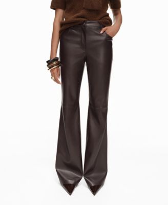 Women's Leather-Effect Skinny Pants