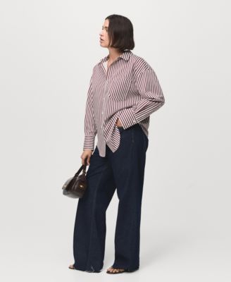 Women's Pocket Striped Shirt
