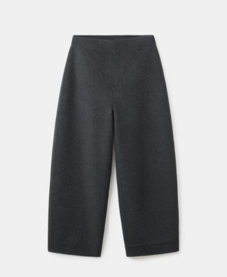 MANGO - Women's Wool Balloon Pants