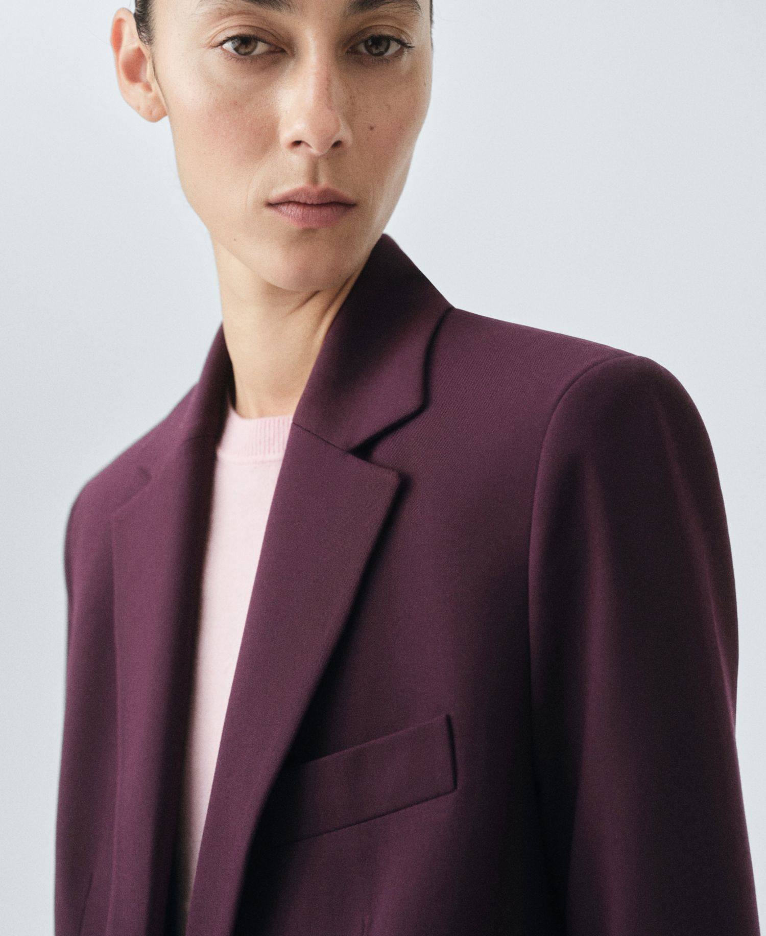 Women's Selection Wool-Blend Suit Blazer