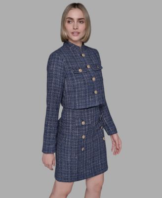 Women's Muti Textured Tweed Jacket
