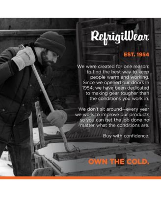 Men's Warm Fleece Lined Fiberfill Insulated Leather Mitten Gloves