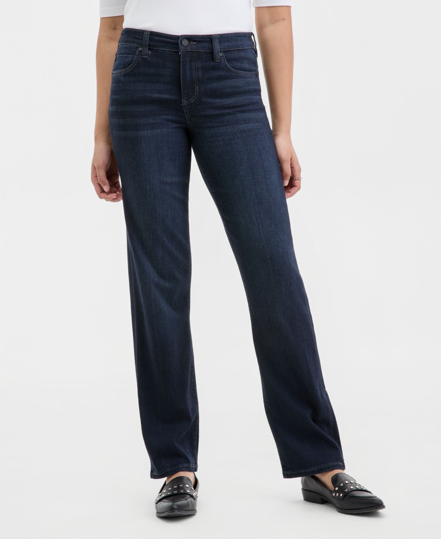 Women's Kennedy Mid Rise Straight Jeans