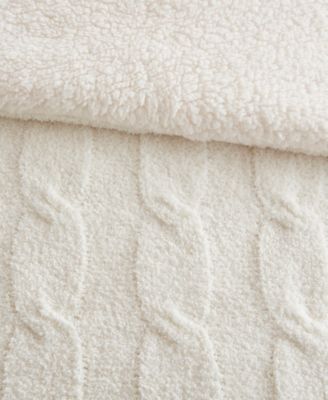 	Textured Knit Chenille 2-Pc. Comforter Set, Twin