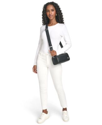 Rue East-West Adjustable Top Zipper Crossbody