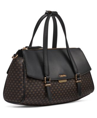 Irene Mini Signature Top Handle Convertible Satchel