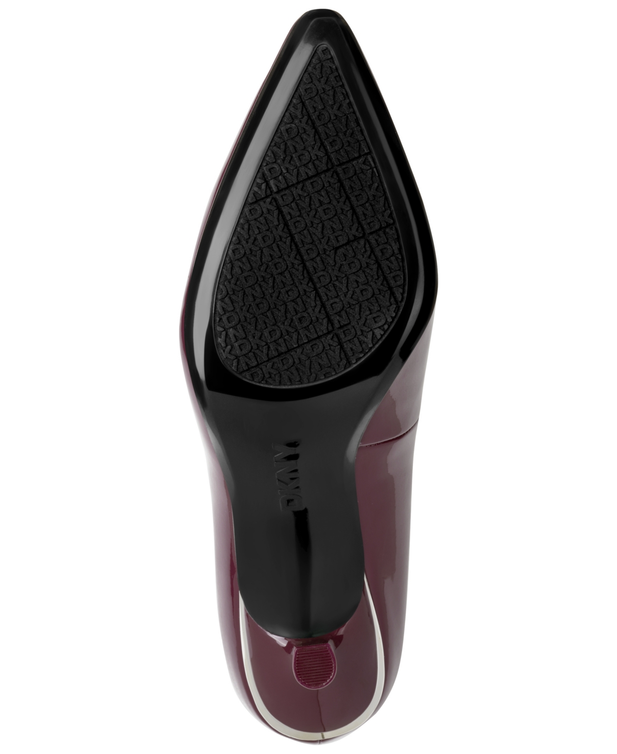 Dkny Women's Natrona Mid Slip On Pumps In Burgundy