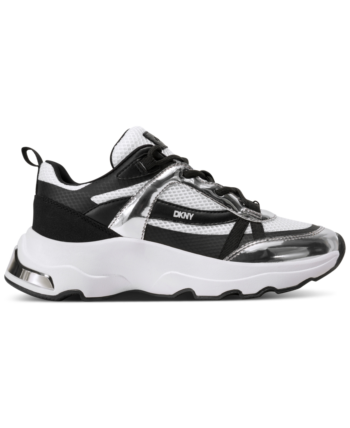 Dkny Women's Juna Lace Up Sneakers In Black