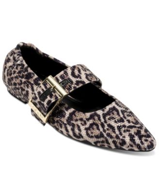 Women's Cormic Buckle Pointed Toe Flats