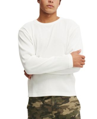 Men's Cropped Fit Textured T-shirts