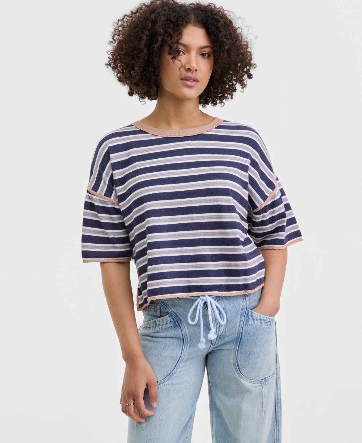 Free People Women's Clean Rugby Tee