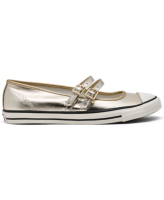 Women's Chuck Taylor All Star Dainty Mary Jane Casual Clogs from Finish Line