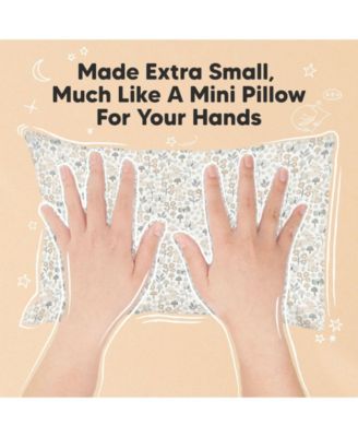 Mini Toddler Pillow and Pillowcase for Crib, 9x13 Small Pillow for Toddler, Kids Travel Pillow