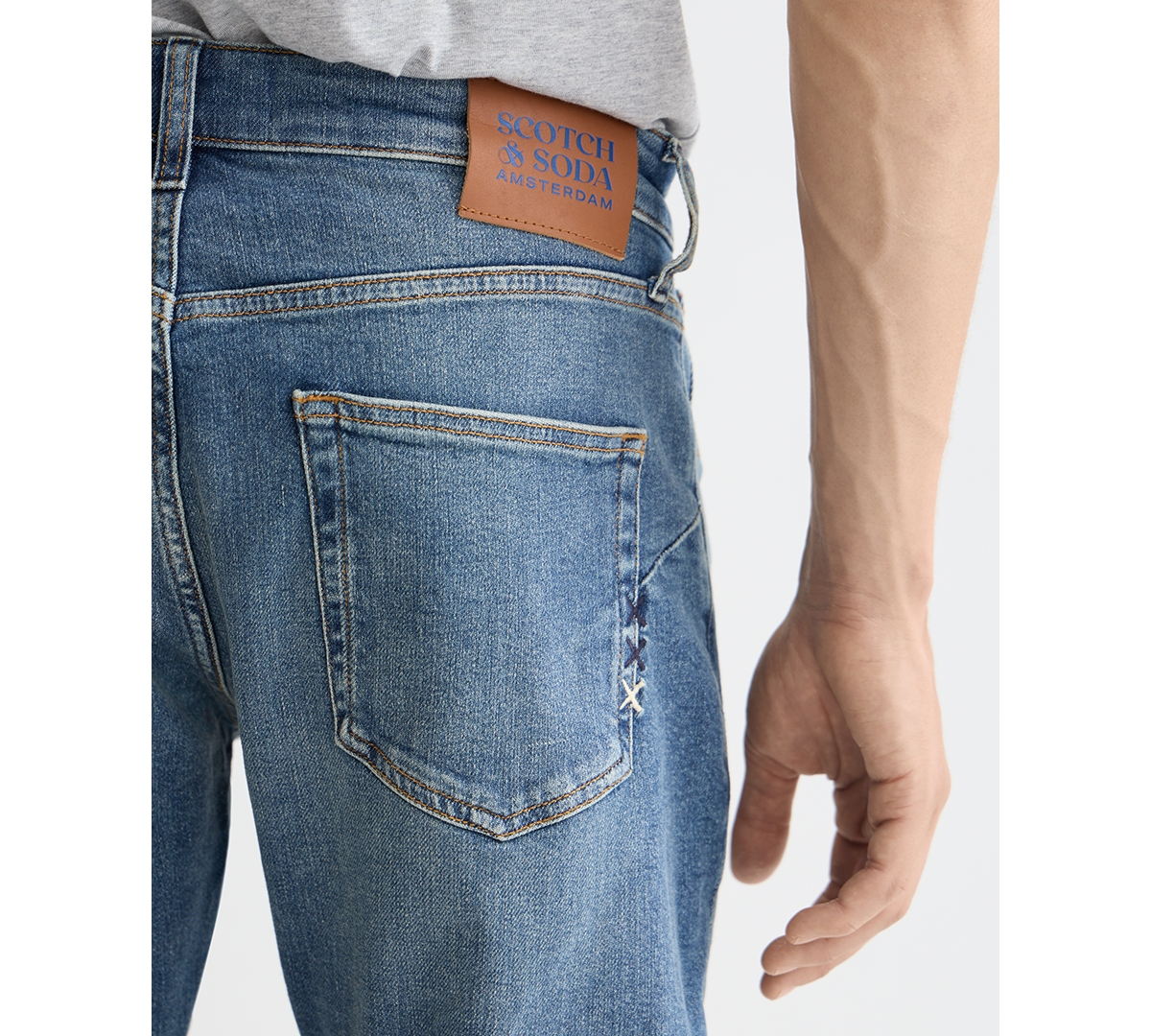 Scotch & Soda Men's Zee Straight Fit Jeans