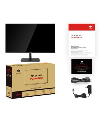 27 inch Ultra HD 3840 x 2160 60Hz 5ms IPS 4K Monitor, 1.07B Colors, 100% sRGB