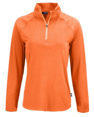 Women's Cutter and Buck Coastline Epic Comfort Recycled Quarter Zip