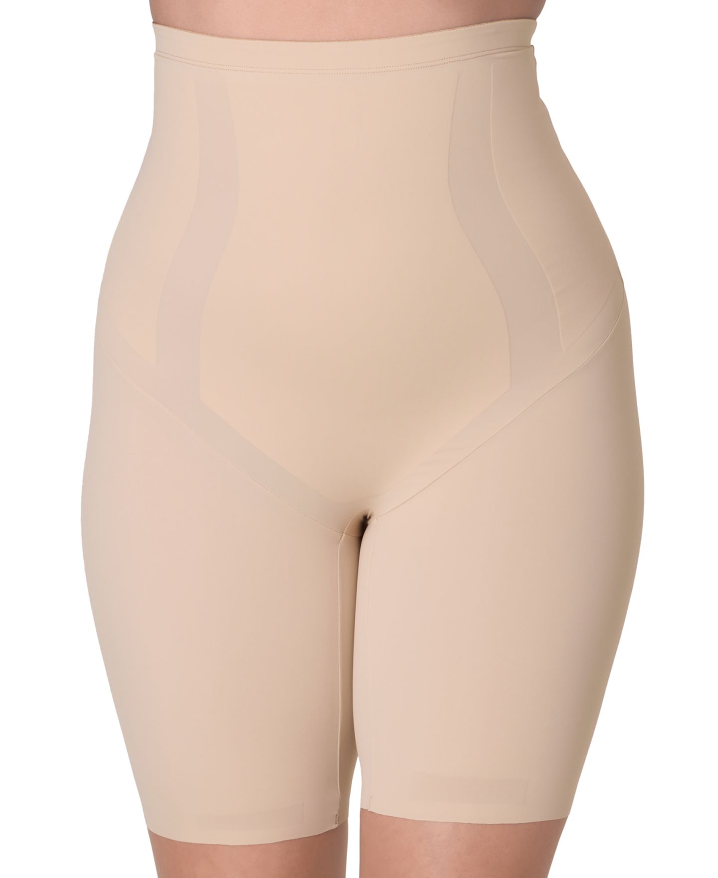 Женские шорты Bali High Waist Ultimate Smoothing Thigh Slimmer, цвет: Миндальный — фото 1
