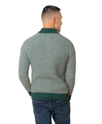Men's Organic Half Zip Ski Pullover Sweater