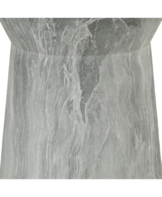 Streamdale Cement Outdoor Accent Table - Terrazzo Style