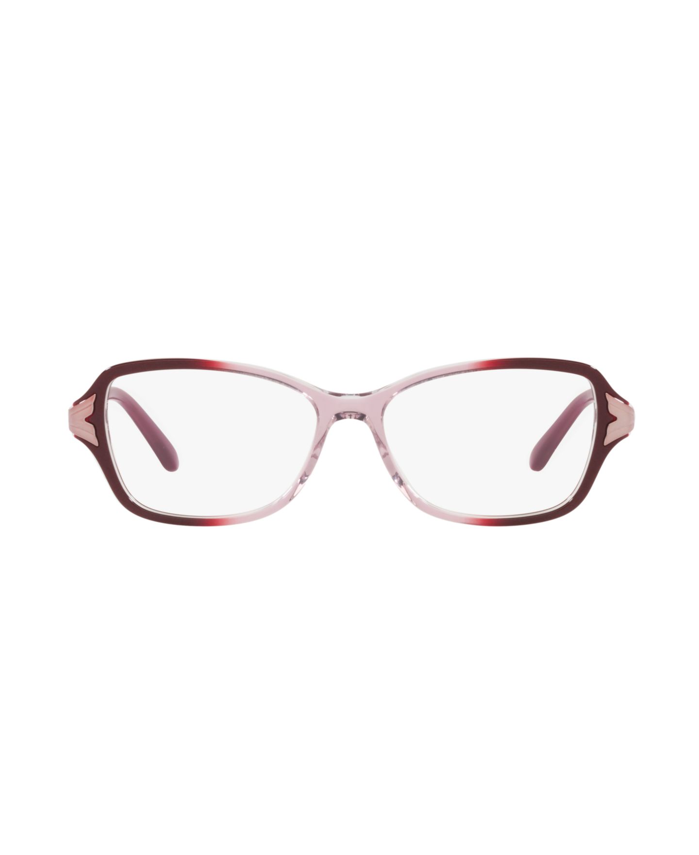 Женские очки Sferoflex Woman Cat Eye Plastic SF1576 Eyeglasses, цвет: Розовый градиентный — фото 8