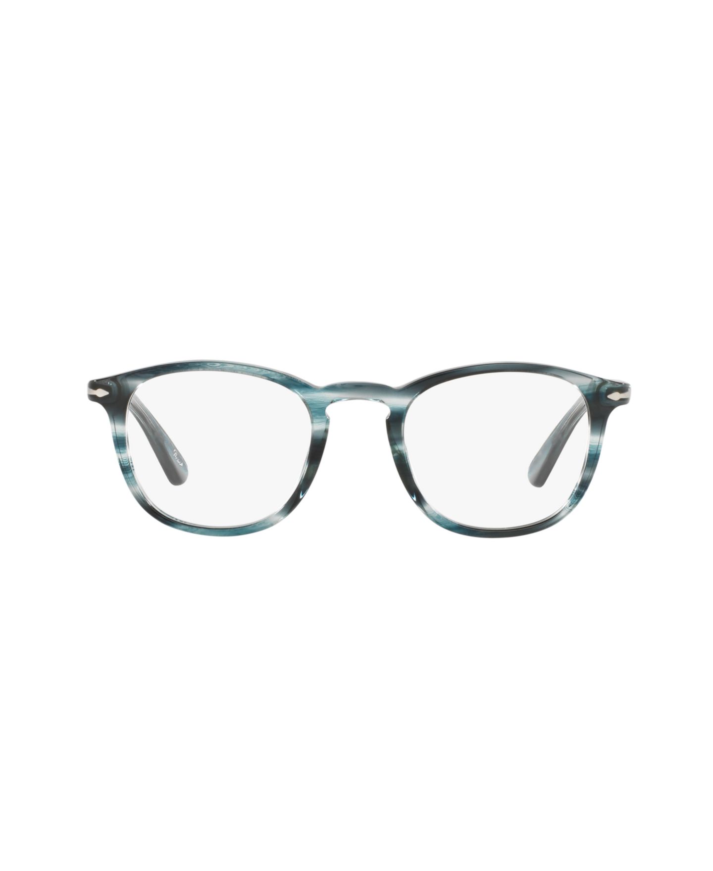Мужские очки Persol Man Round Plastic PO3143V Eyeglasses, цвет: Серый — фото 2