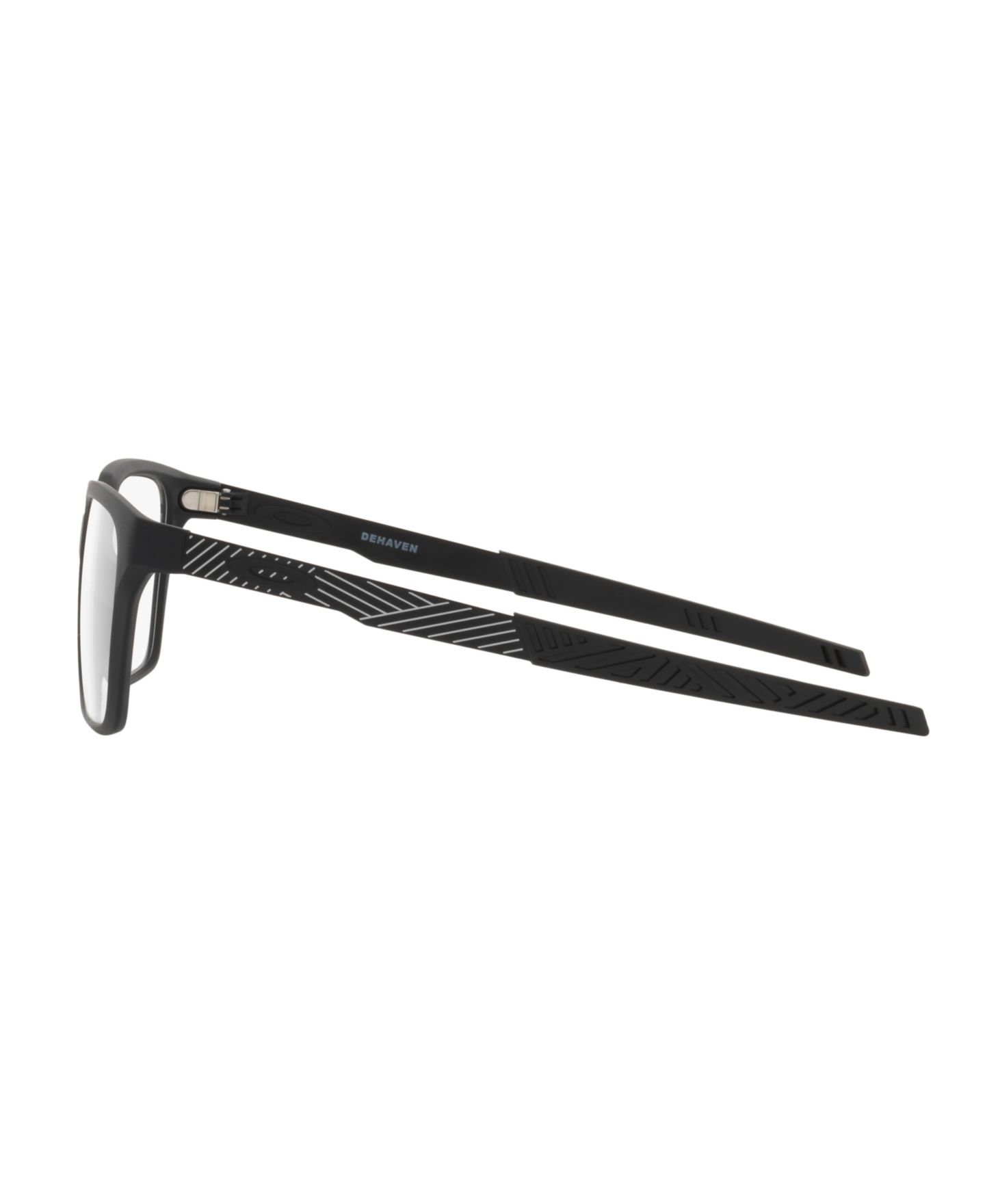 Мужские очки Oakley Man Rectangle Plastic OX8054 Dehaven Eyeglasses, цвет: Атласный чёрный — фото 7