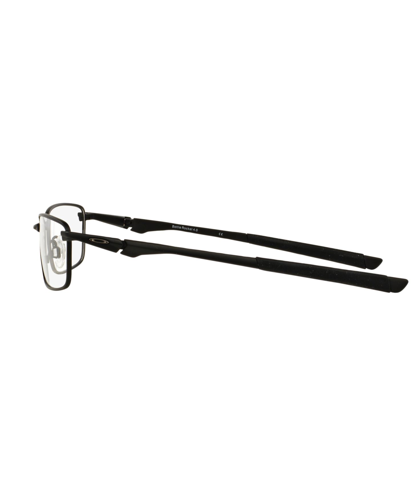 Мужские очки Oakley Man Rectangle Metal OX3009 Bottle Rocket™ 4.0 Eyeglasses, цвет: Чёрный — фото 5