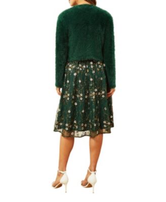 Women's Eyelash Knit Bolero