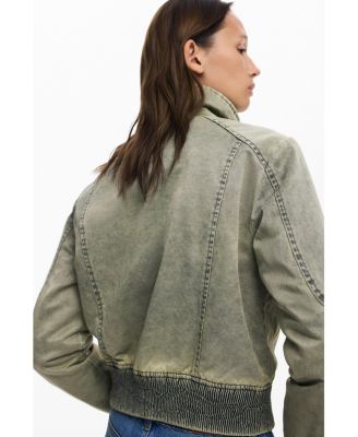 Women's Short jacket with waistband