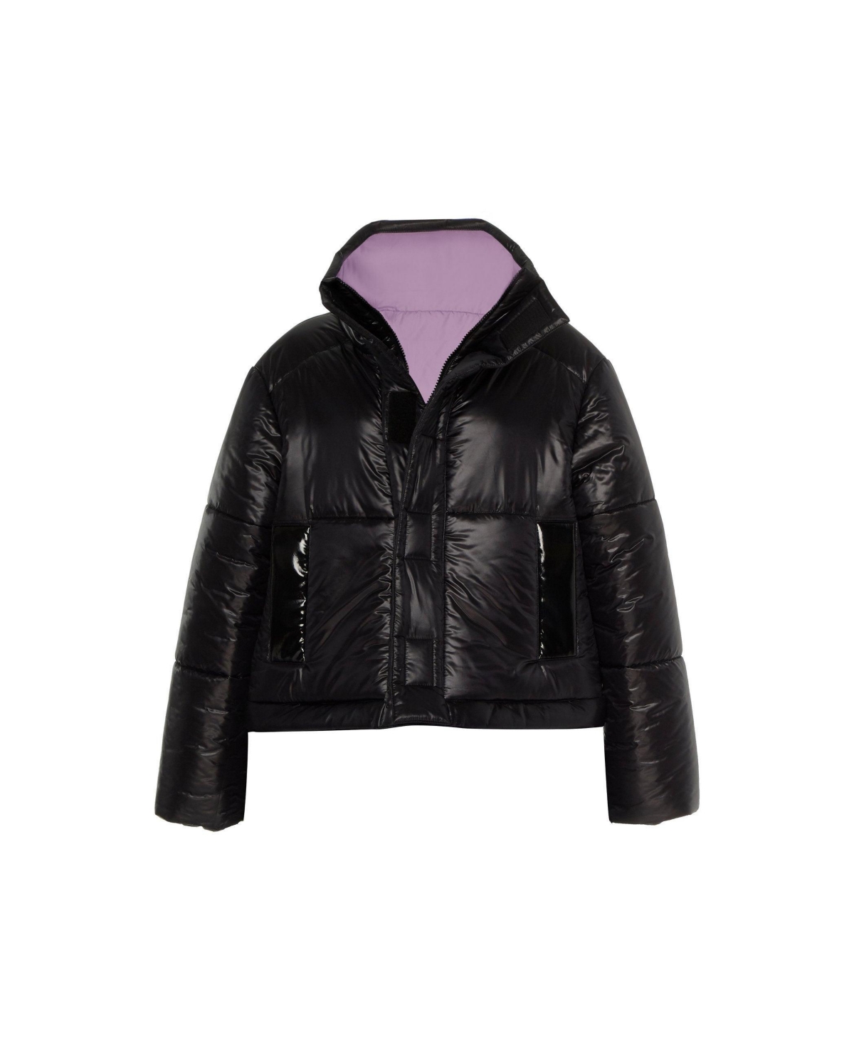 Caalo Women's Sustainable Reversible Cropped Coat