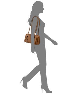 Swing Zip Mini Leather Shoulder Bag 20