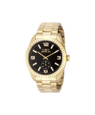 Men's 49389 Specialty Quartz Multifunction Black Dial Watch