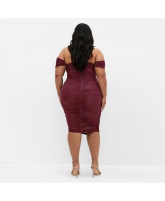 Plus Size Jazmin Ruched Dress